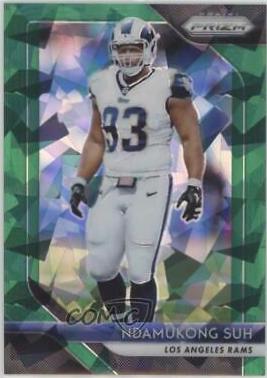 Ndamukong Suh [Green Prizm Crystals] #93