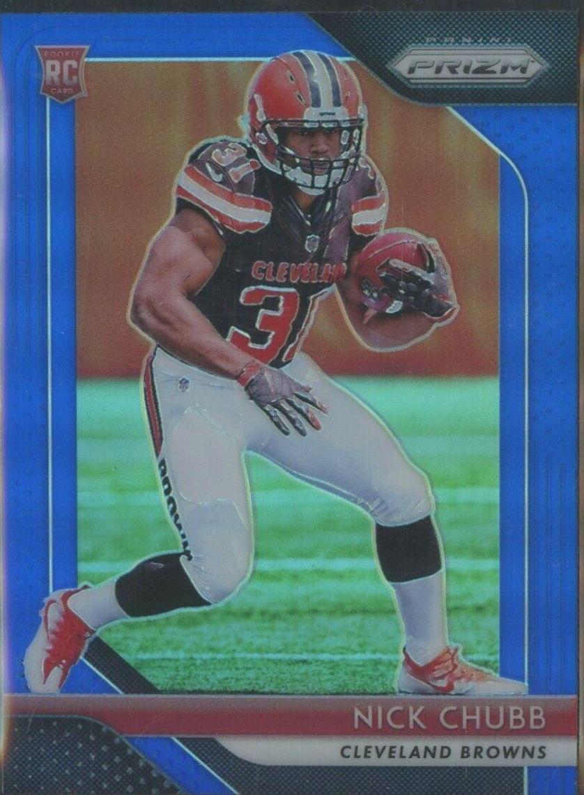 Nick Chubb [Blue Prizm] #213