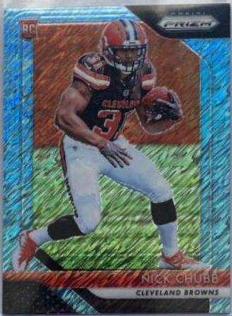 Nick Chubb [Blue Shimmer] #213