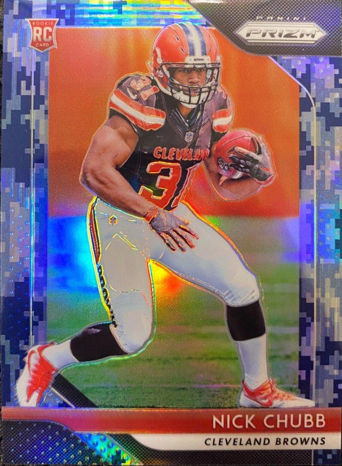 Nick Chubb [Camo Prizm] #213