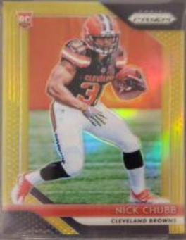 Nick Chubb [Gold Prizm] #213