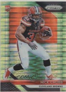 Nick Chubb [Neon Green Pulsar] #213