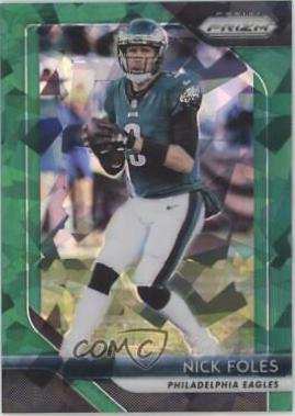Nick Foles [Green Prizm Crystals] #39