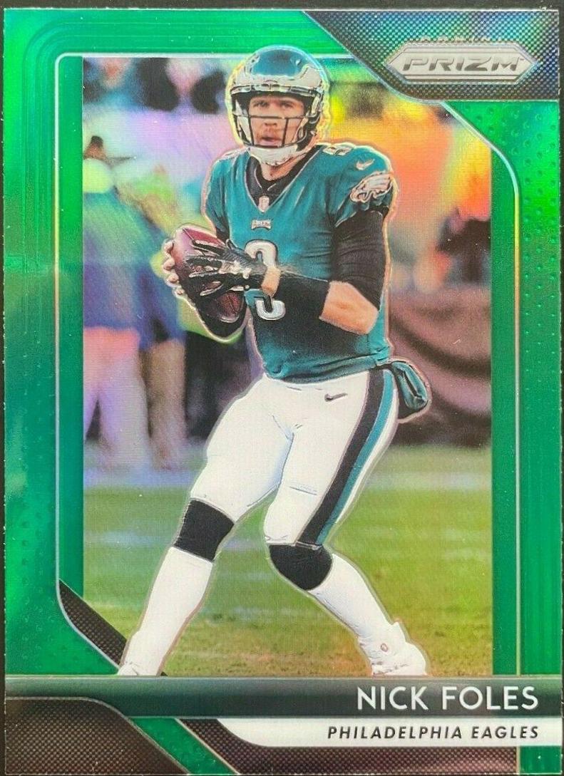 Nick Foles [Green Prizm] #39