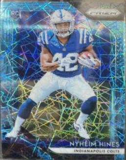 Nyheim Hines [Blue Prizm] #229