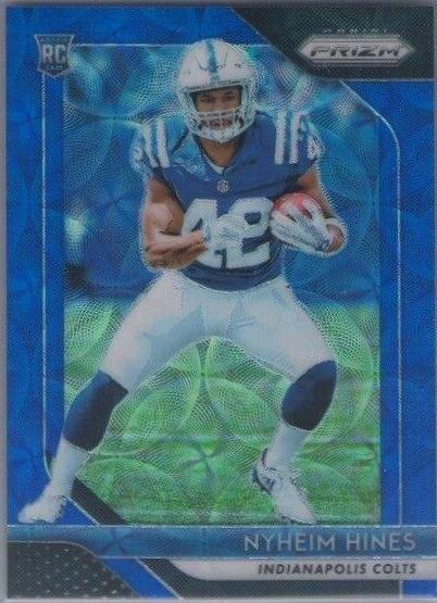 Nyheim Hines [Blue Scope Prizm] #229