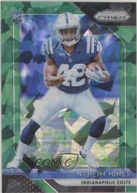 Nyheim Hines [Green Prizm Crystals] #229