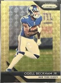 Odell Beckham Jr. [Gold Prizm Vinyl] #58