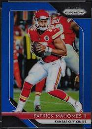 Patrick Mahomes II [Blue Prizm] #102