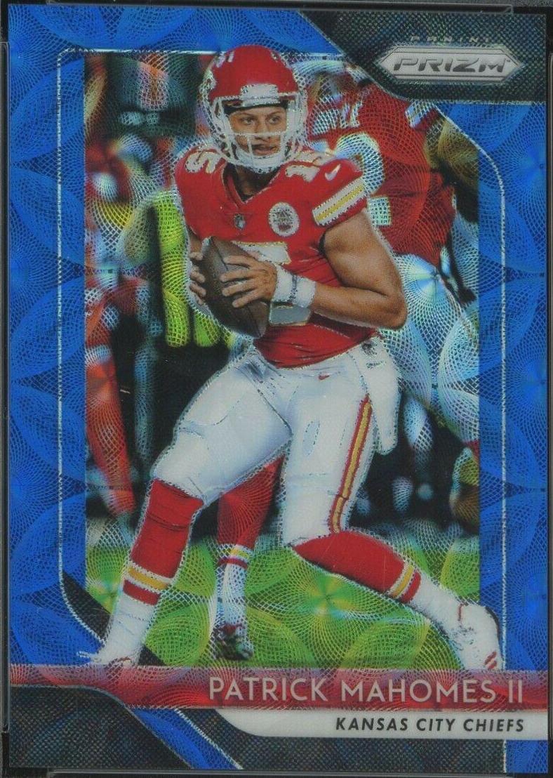 Patrick Mahomes II [Blue Scope Prizm] #102