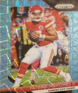 Patrick Mahomes II [Blue Shimmer] #102