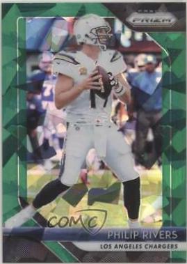 Philip Rivers [Green Prizm Crystals] #96