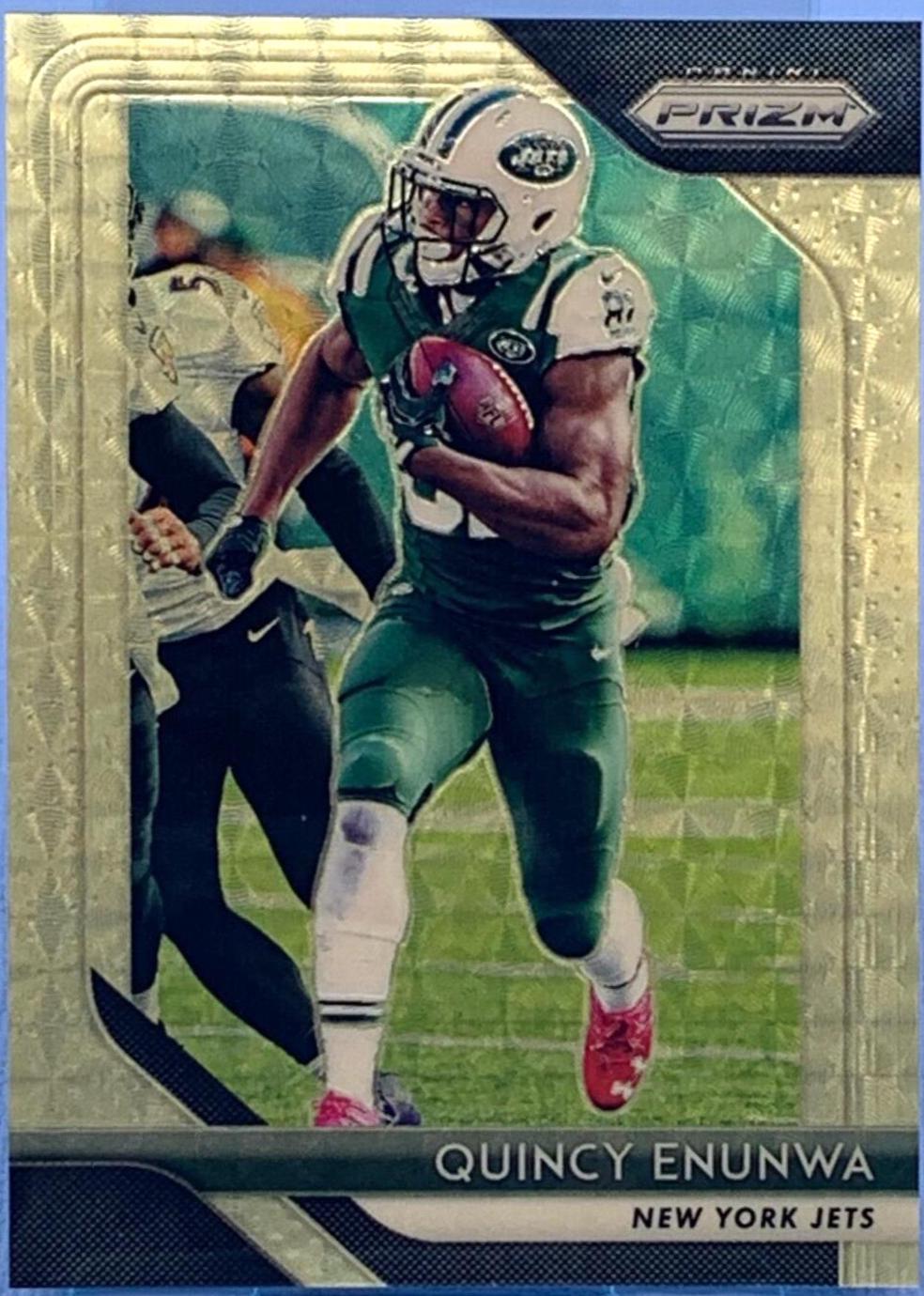 Quincy Enunwa [Gold Prizm Vinyl] #56