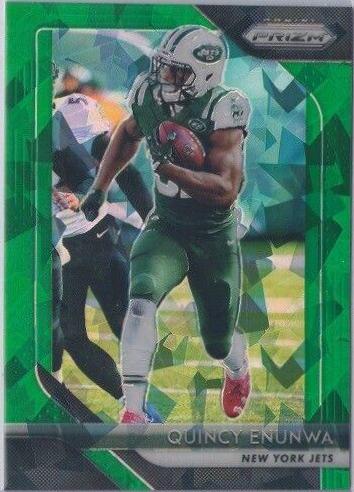 Quincy Enunwa [Green Prizm Crystals] #56