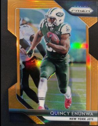 Quincy Enunwa [Orange Prizm] #56