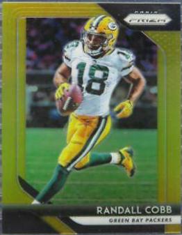 Randall Cobb [Gold Prizm] #132