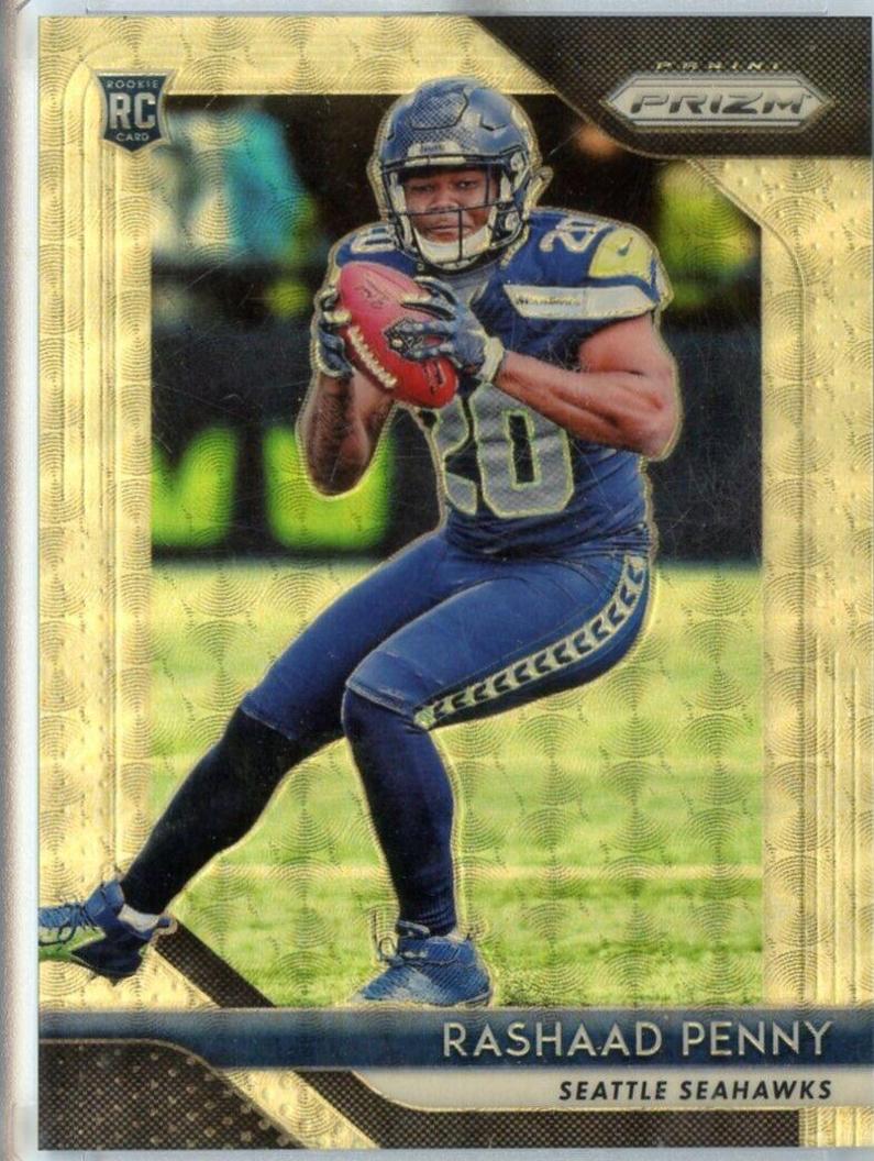 Rashaad Penny [Gold Prizm Vinyl] #210