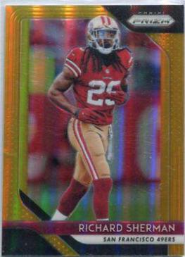 Richard Sherman [Gold Prizm] #27