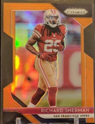 Richard Sherman [Orange Prizm] #27