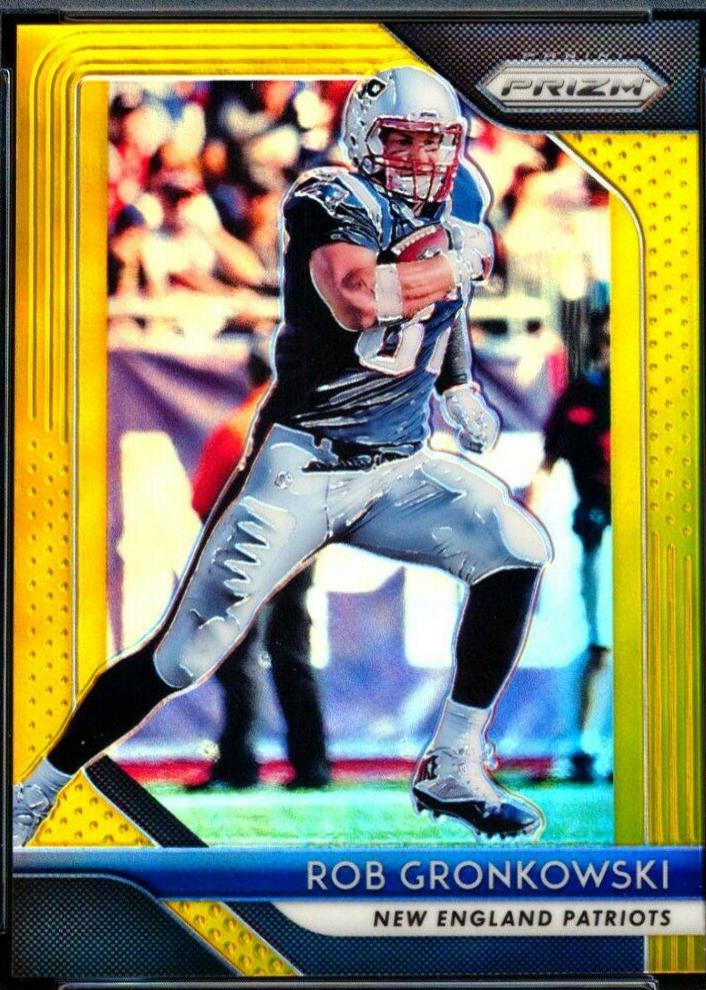 Rob Gronkowski [Gold Prizm] #70