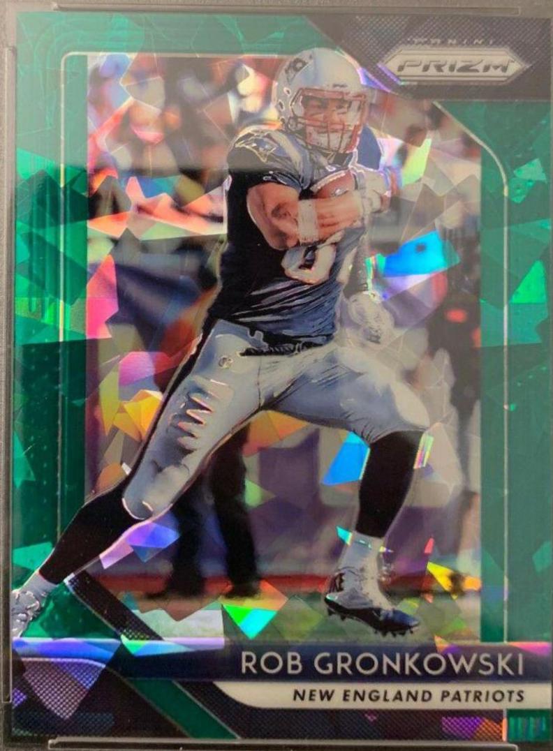 Rob Gronkowski [Green Prizm Crystals] #70
