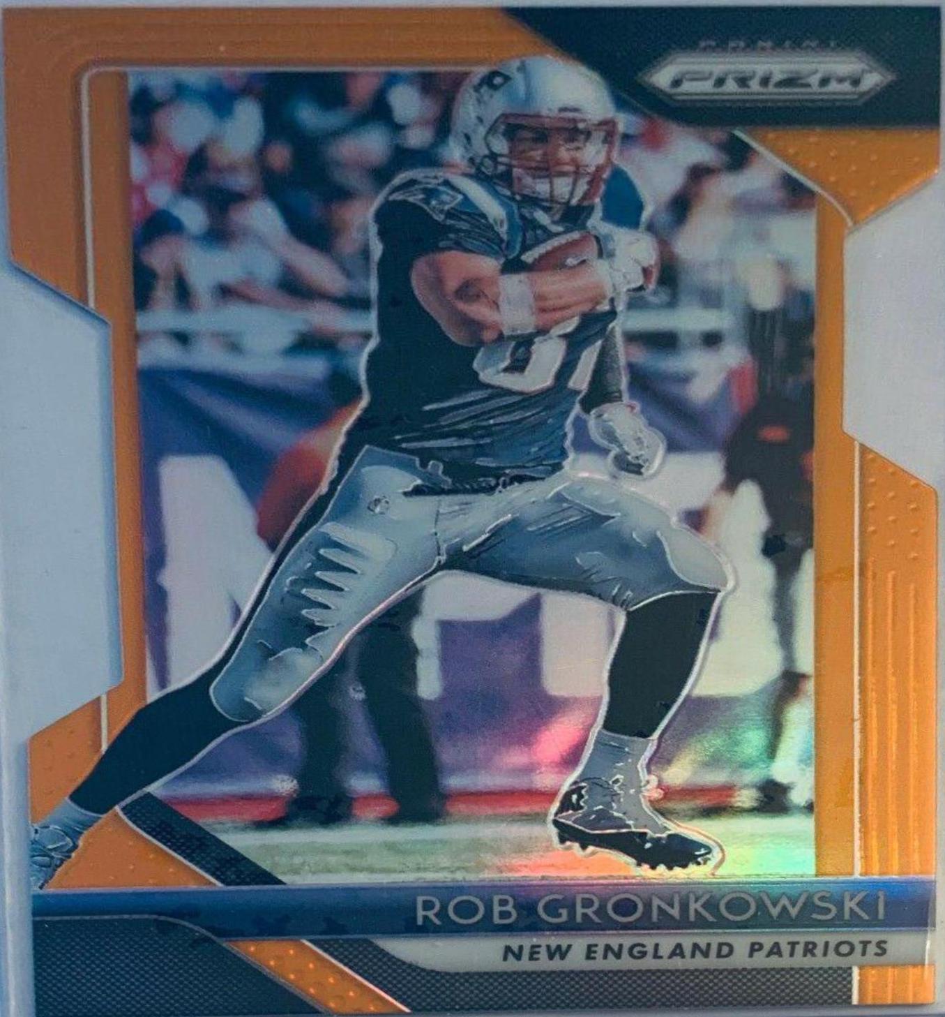 Rob Gronkowski [Orange Prizm] #70