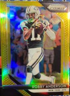 Robby Anderson [Gold Prizm] #55
