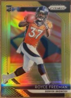 Royce Freeman [Gold Prizm] #224