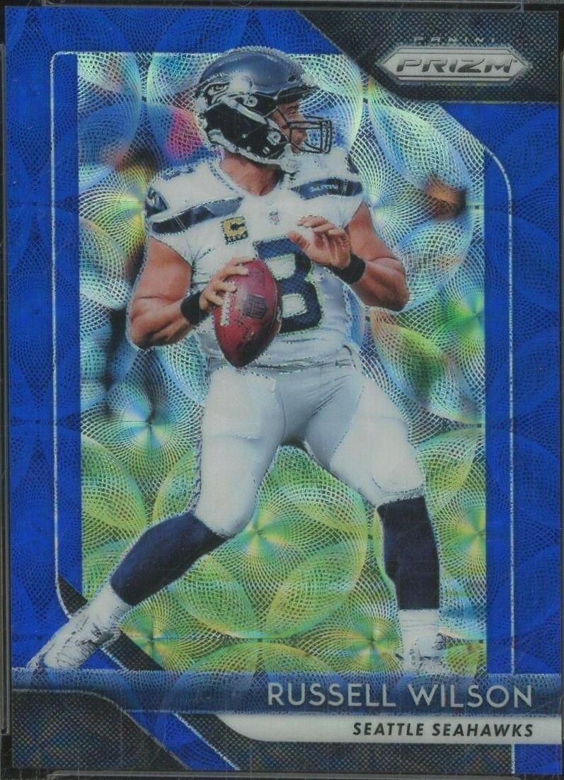Russell Wilson [Blue Scope Prizm] #19