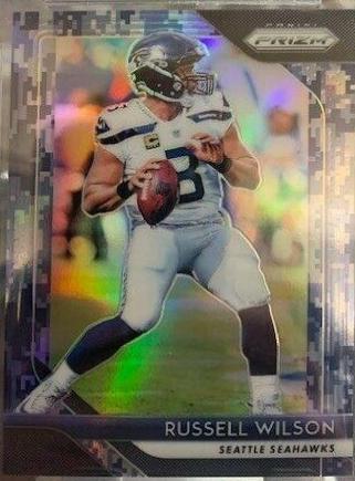 Russell Wilson [Camo Prizm] #19