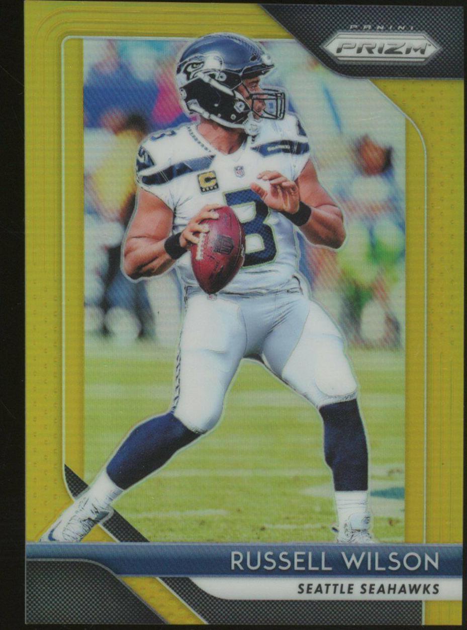 Russell Wilson [Gold Prizm] #19