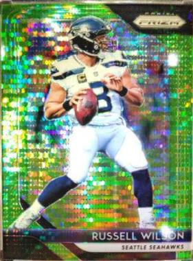 Russell Wilson [Green Prizm] #19