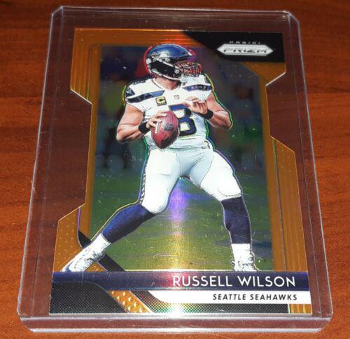 Russell Wilson [Orange Prizm] #19