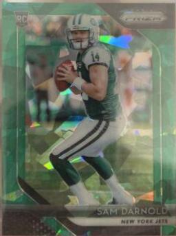 Sam Darnold [Green Prizm Crystals] #203