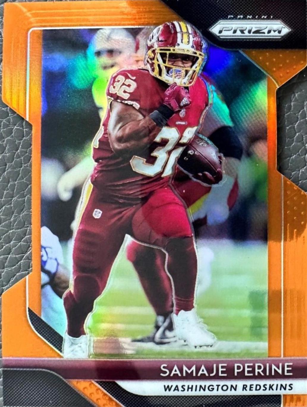 Samaje Perine [Orange Prizm] #5