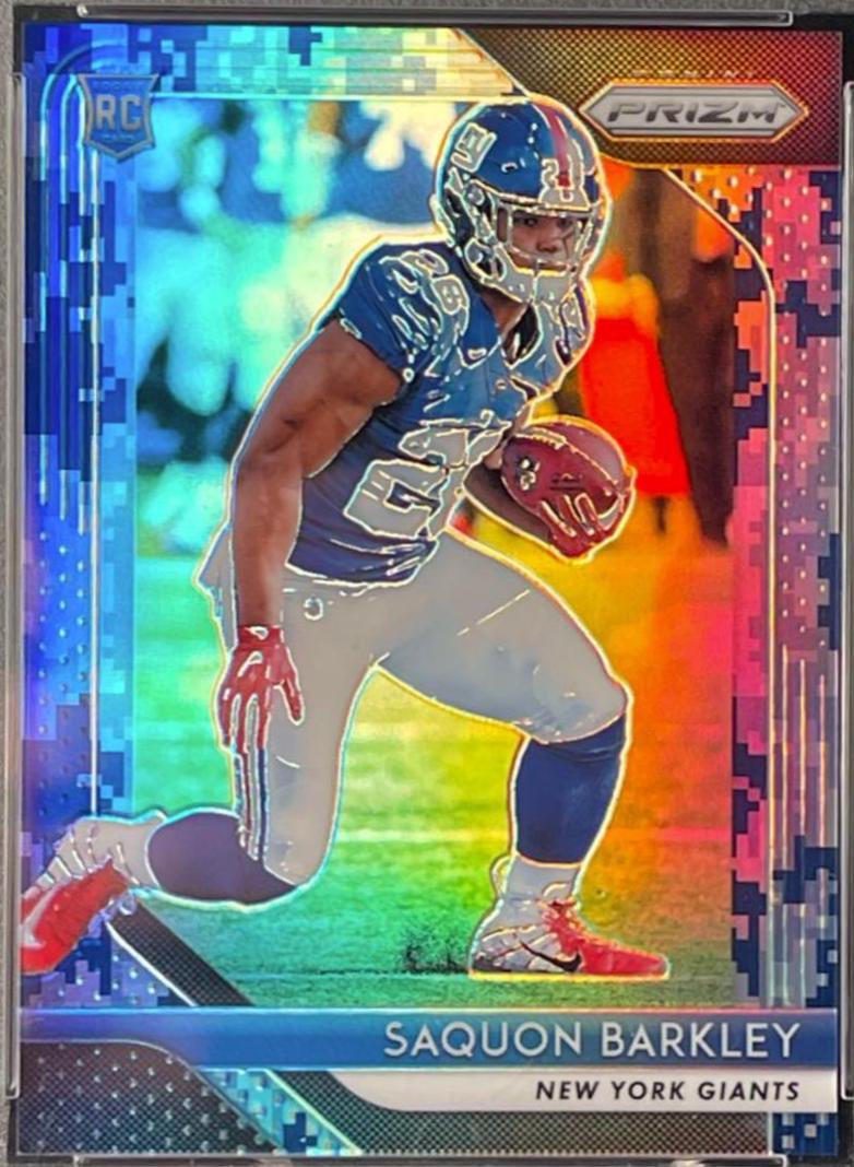 Saquon Barkley [Camo Prizm] #202