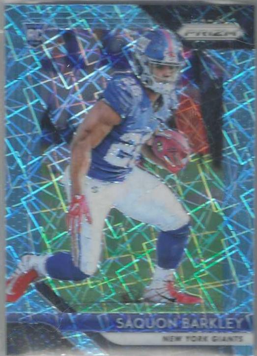 Saquon Barkley [Lazer Prizm] #202