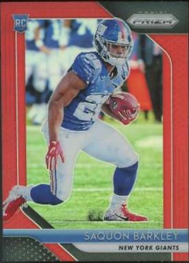 Saquon Barkley [Red Prizm] #202
