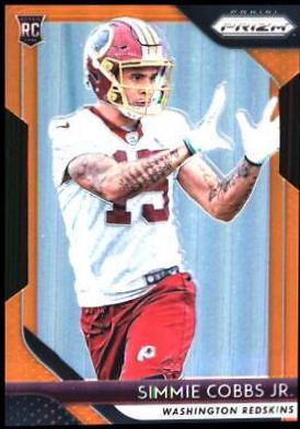 Simmie Cobbs Jr. [Orange Prizm] #298