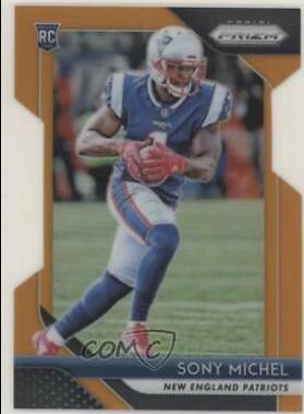 Sony Michel [Orange Prizm] #211