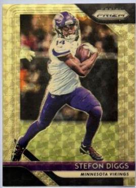 Stefon Diggs [Gold Prizm Vinyl] #80