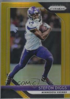 Stefon Diggs [Gold Prizm] #80