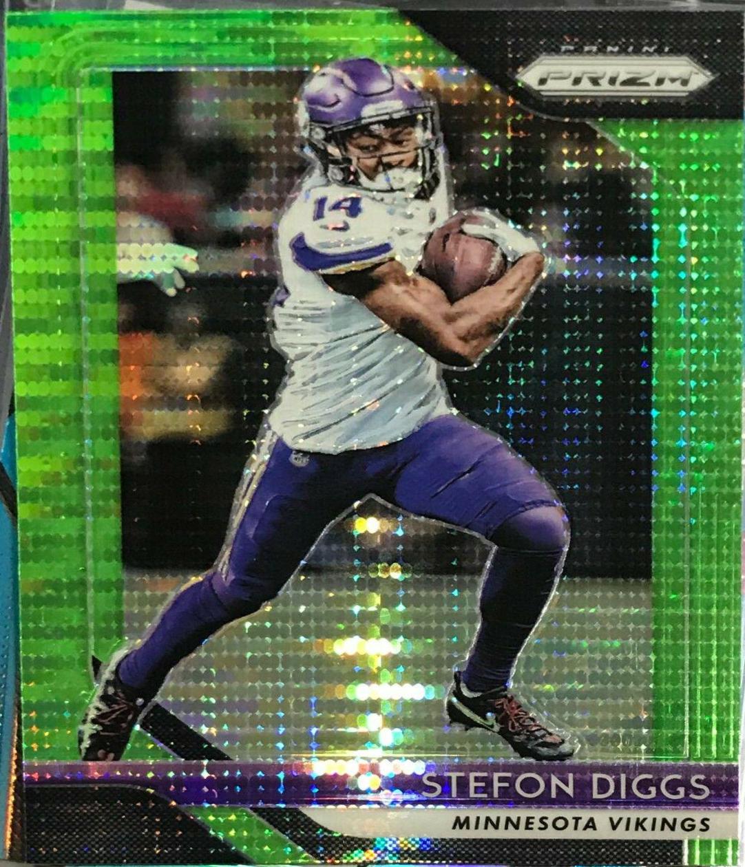 Stefon Diggs [Neon Green Pulsar] #80