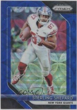 Sterling Shepard [Blue Scope Prizm] #62