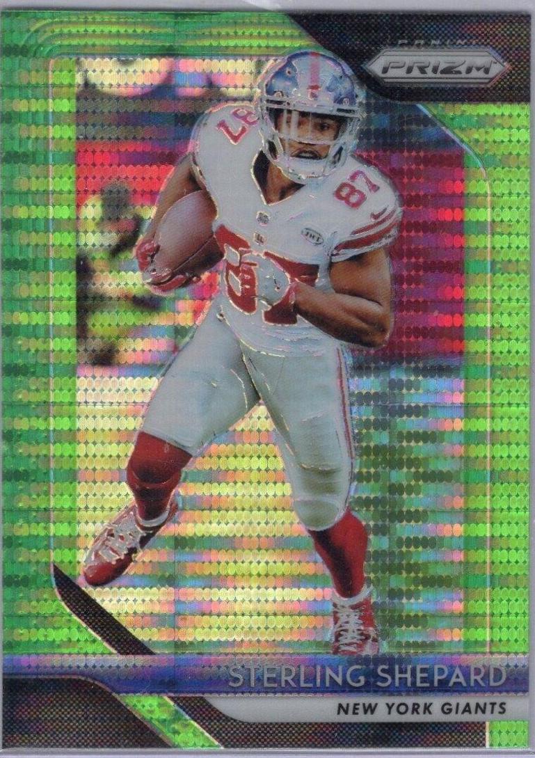 Sterling Shepard [Neon Green Pulsar] #62