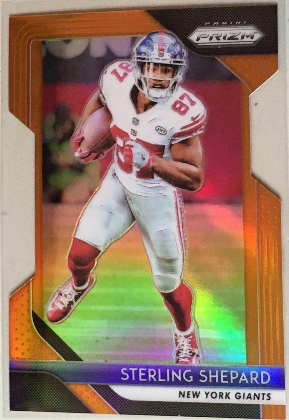 Sterling Shepard [Orange Prizm] #62