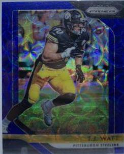 T.J. Watt [Blue Scope Prizm] #34