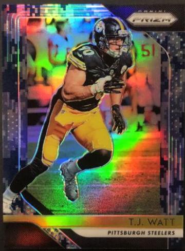 T.J. Watt [Camo Prizm] #34