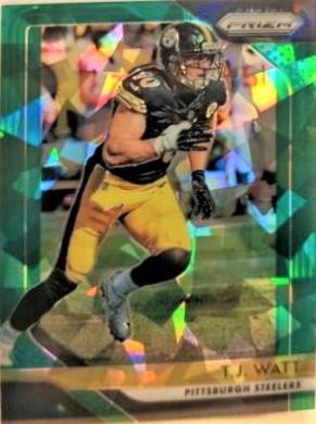 T.J. Watt [Green Prizm Crystals] #34