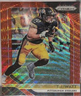 T.J. Watt [Red Prizm] #34